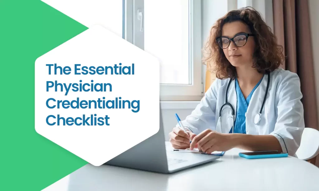 Physician Credentialing Checklist