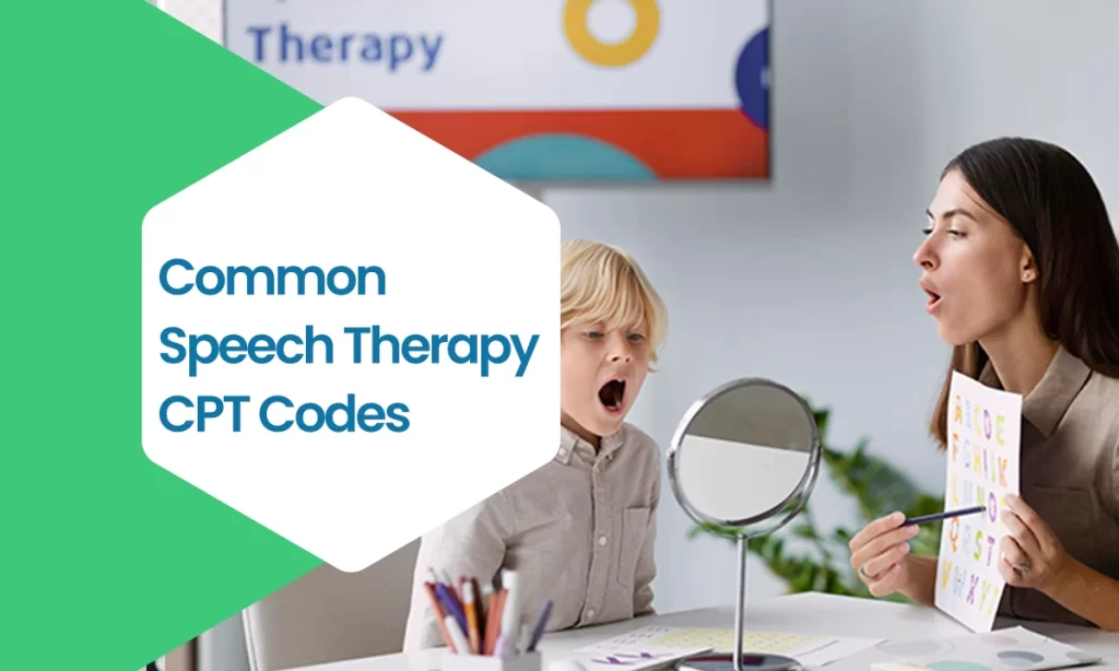 Common Speech Therapy CPT Codes