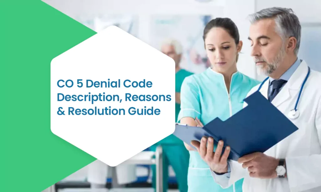 co 5 denial code description reasons resolution guide