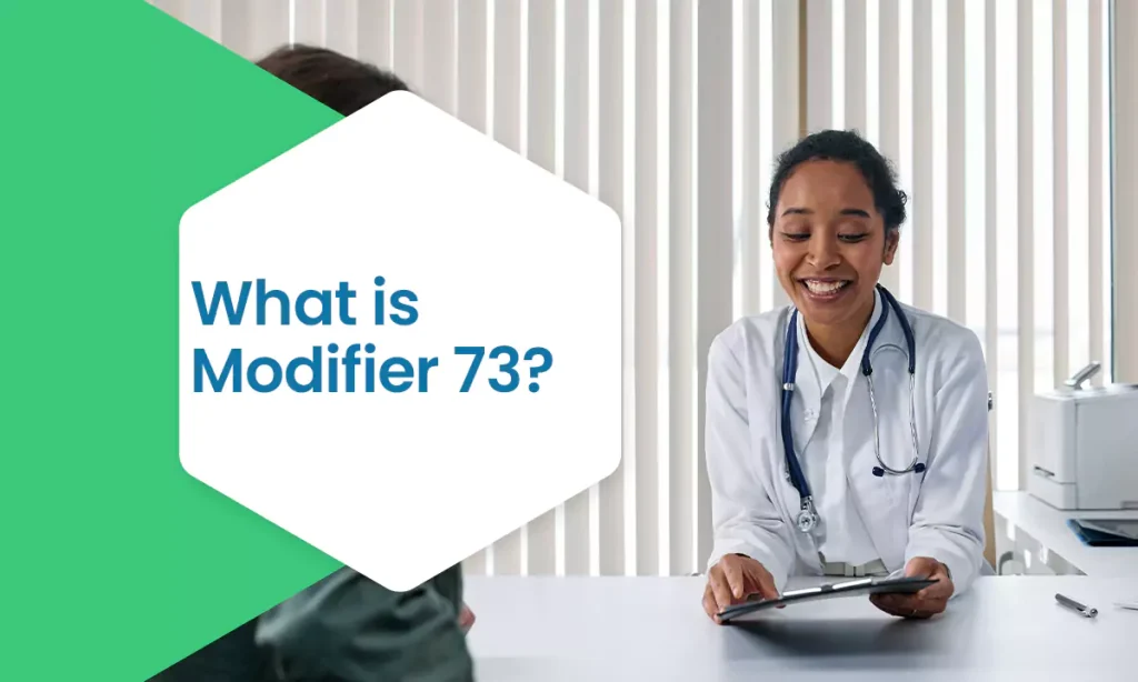 modifier 73