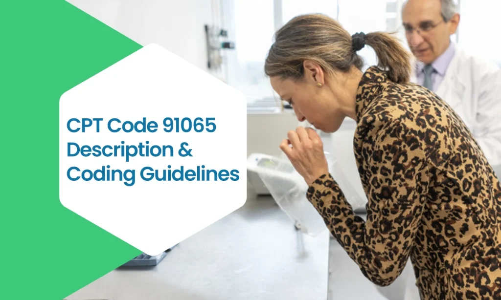 CPT Code 91065 Description Coding Guidelines