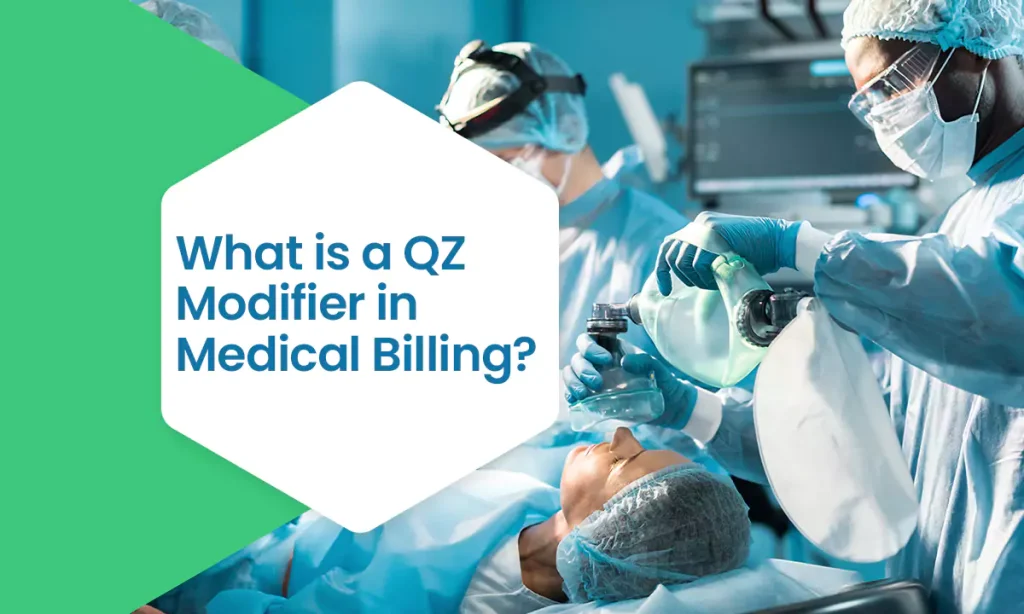 what is a qz modifier in medical billing