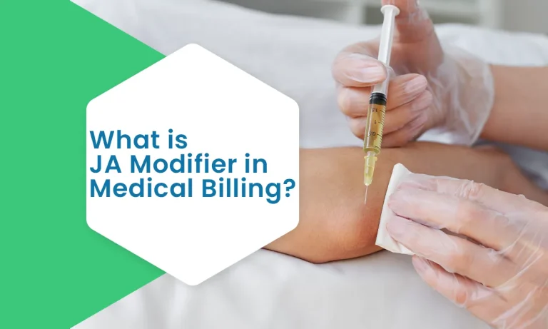 What is JA Modifier in Medical Billing